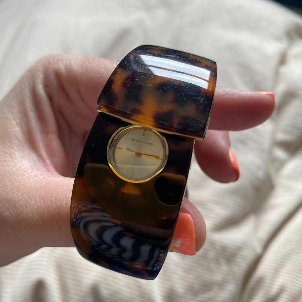 Michael Kors Tortoise Shell Bracelet Watch